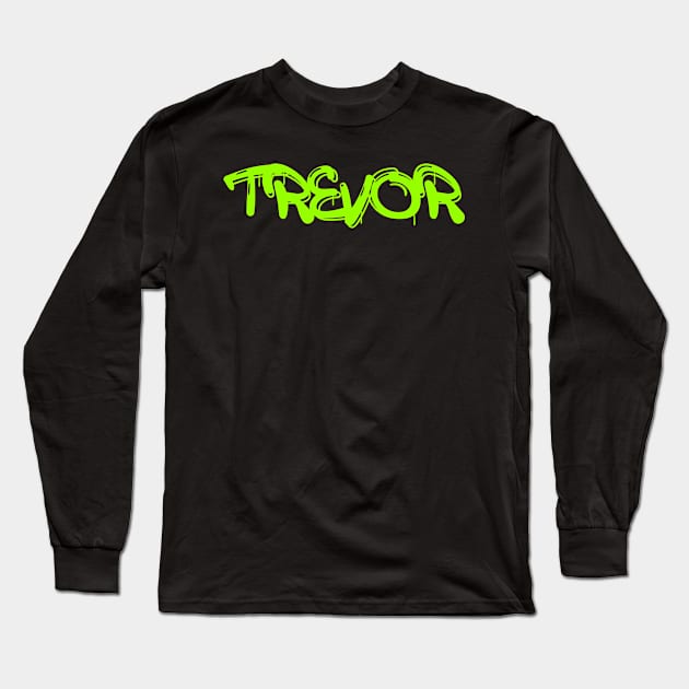 Trevor Long Sleeve T-Shirt by BjornCatssen